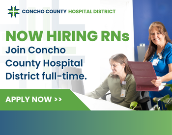 Two female nurses smiling. Now Hiring! Apply now by clicking here