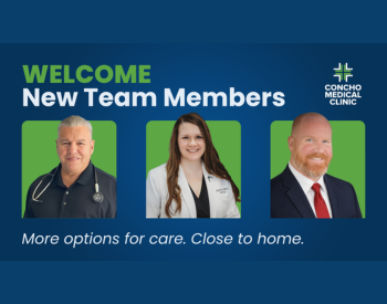 Welcome New Team Members. More options for care. Close to home